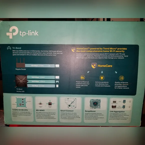 Tp-link AC4000 Router - Picture 2 of 3